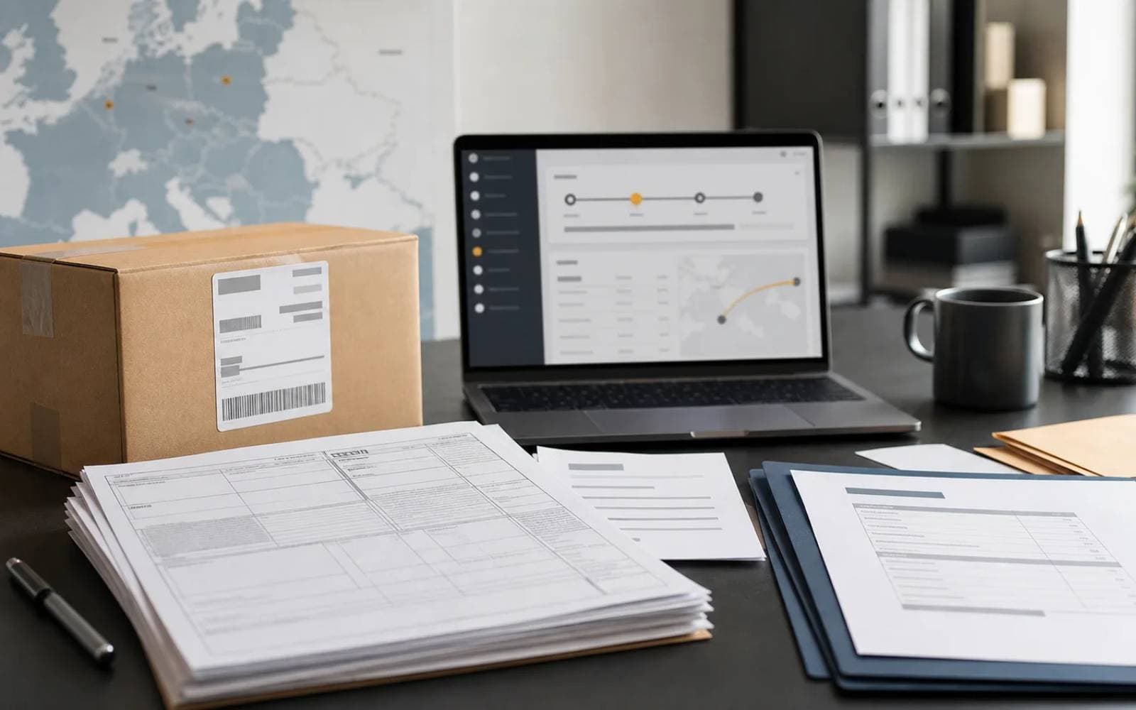 Documentation and customs process coordination